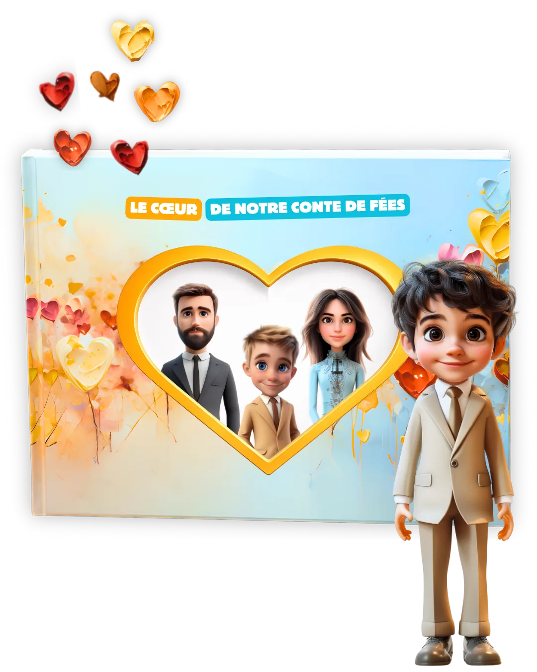 French (France) - Hezo Kids ® - Le cœur de notre conte de fées