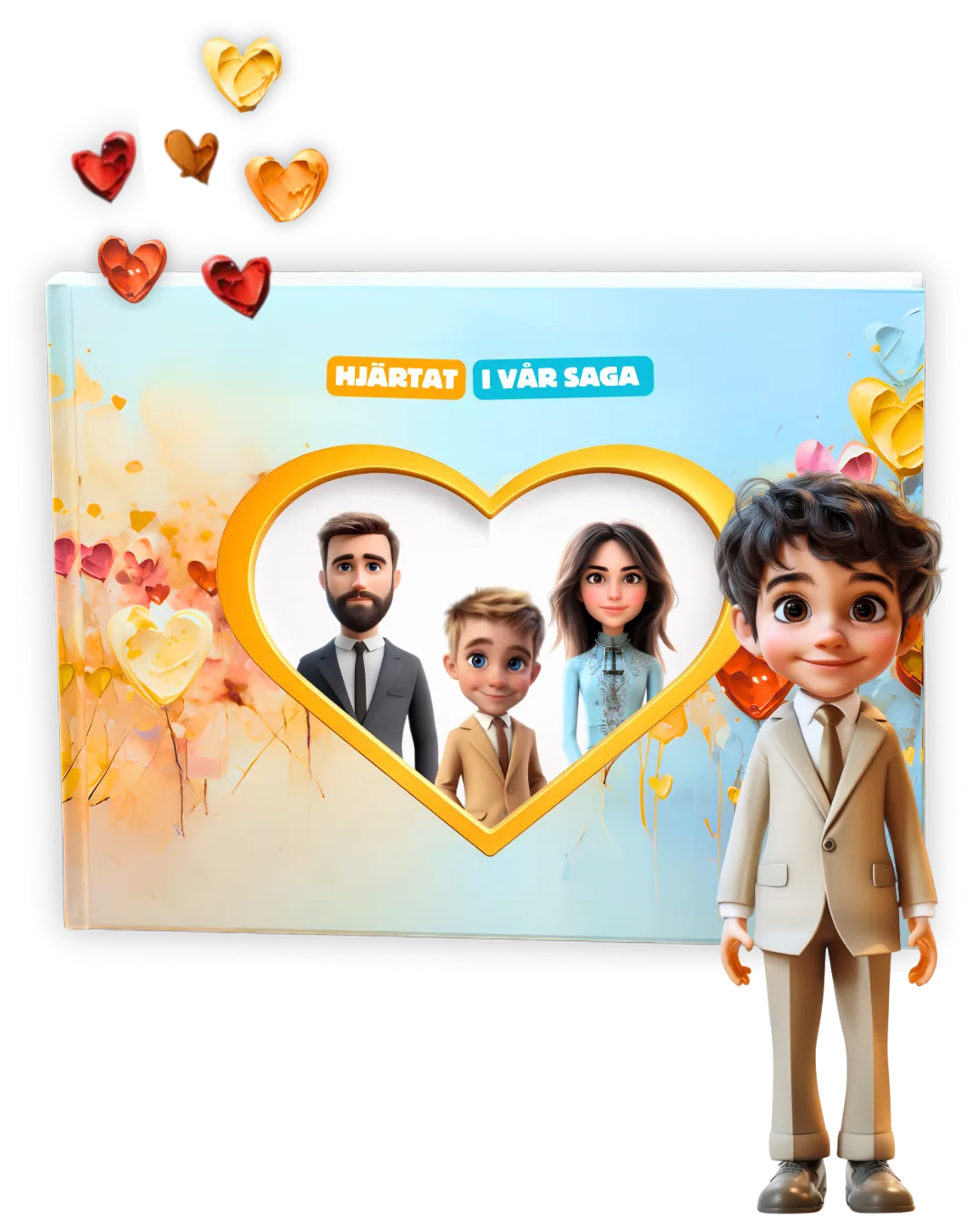 Swedish (Sweden) - Hezo Kids ® - Hjärtat i vår saga